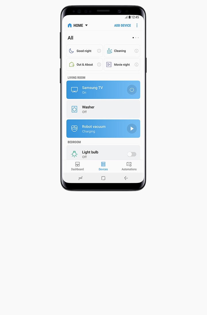 SmartThings Apps Samsung CA