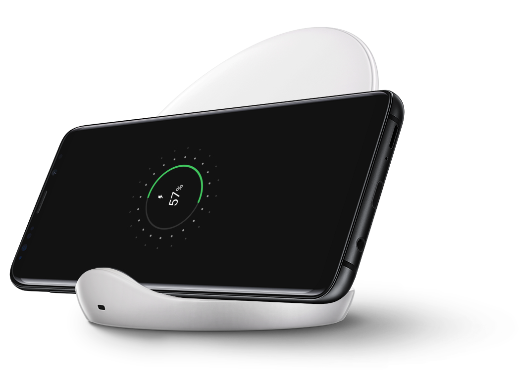 White Wireless Charger Stand
