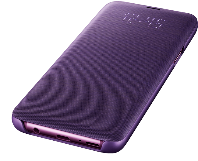 Violetinis: žr. violetinės spalvos LED View dėklą