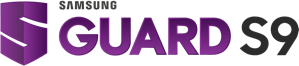 Logo pakietu usług serwisowych premium Samsung S Guard S9.