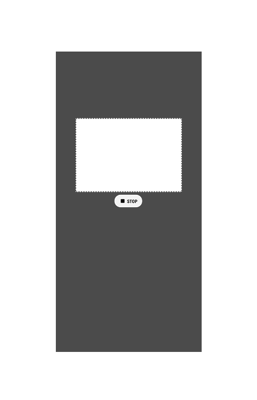 user interface during video recording
