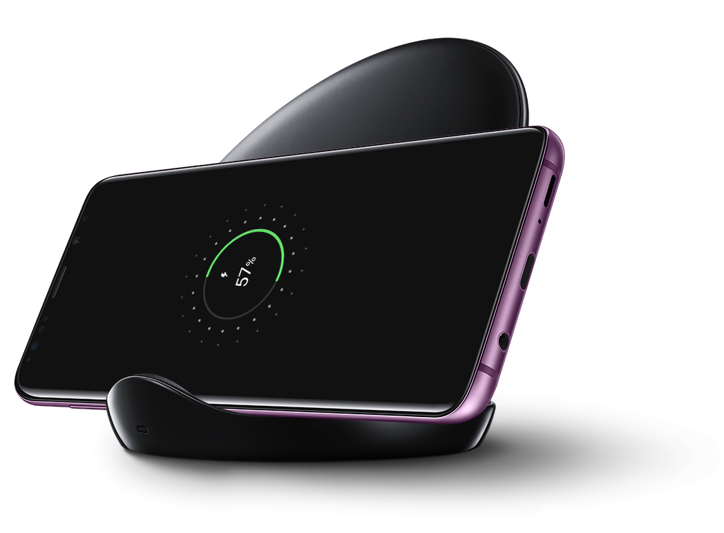 Black: Wireless Charger Convertible in black