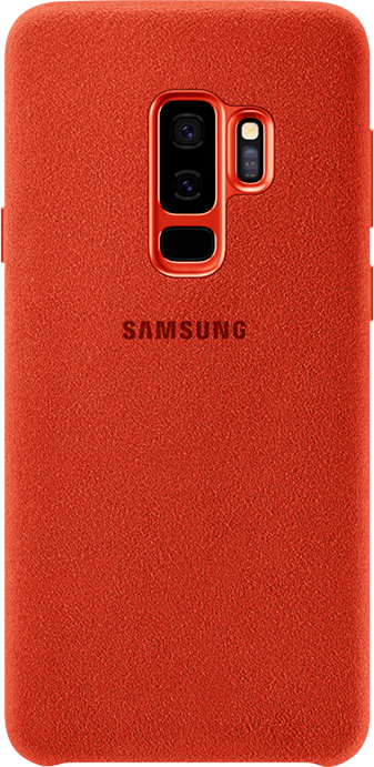 Red: Alcantara Cover in black