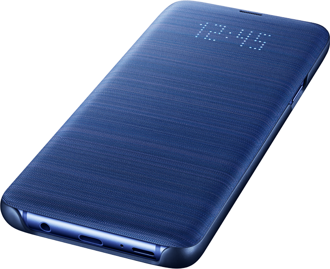 Black: See LED View Cover on blue