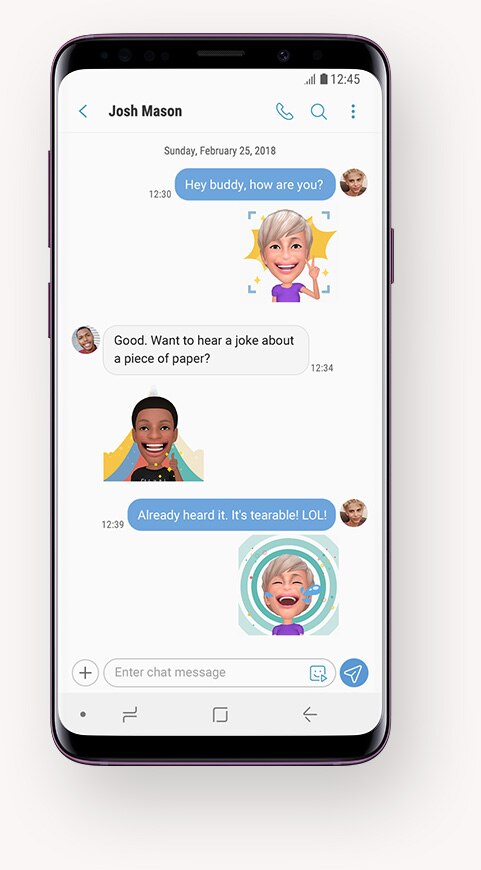 *apps that do not support animated gifs may still send ar emoji
