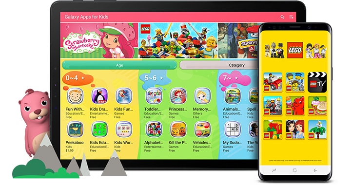 Samsung tablet kinderspiele