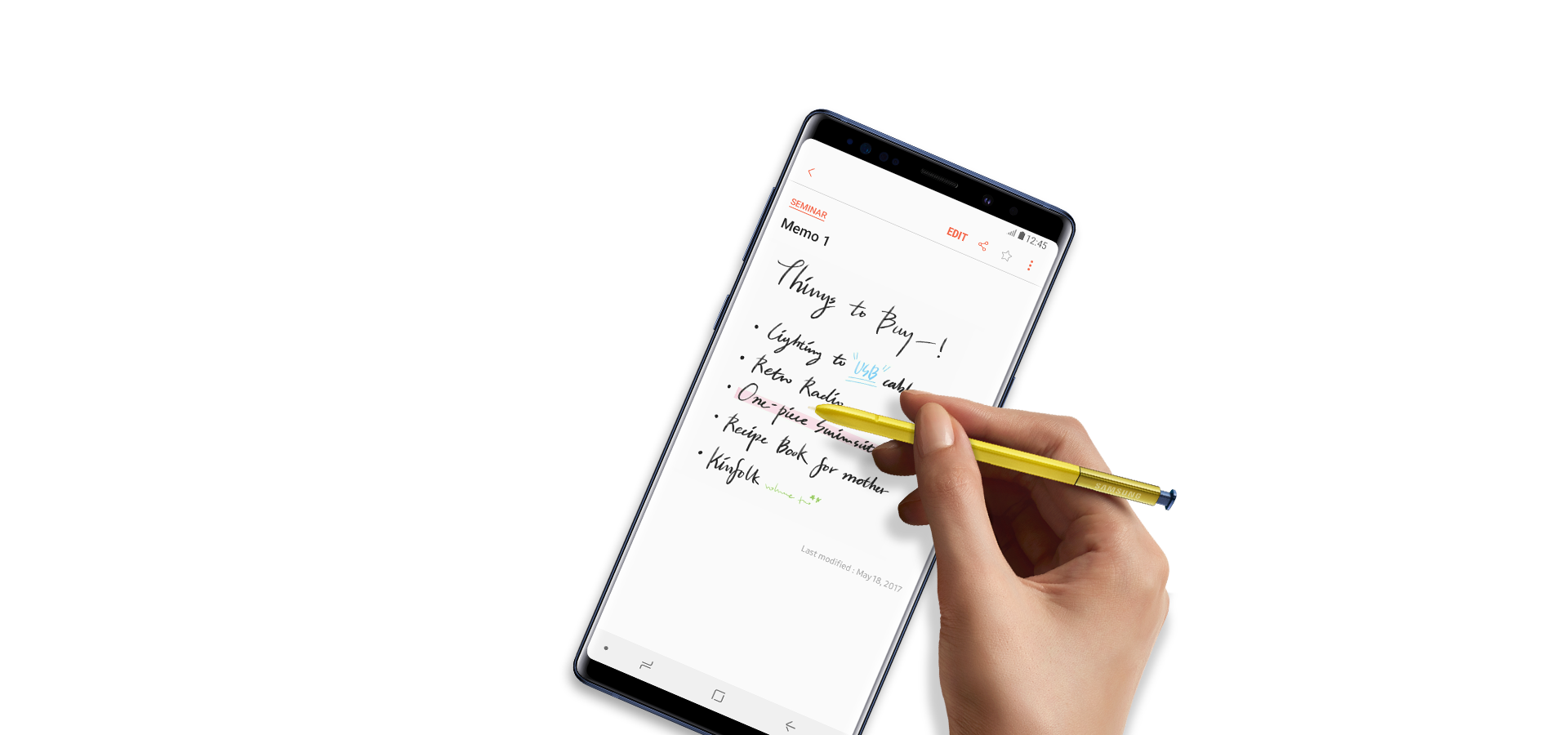 write on pdf app samsung