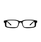 Rectangle frame glasses