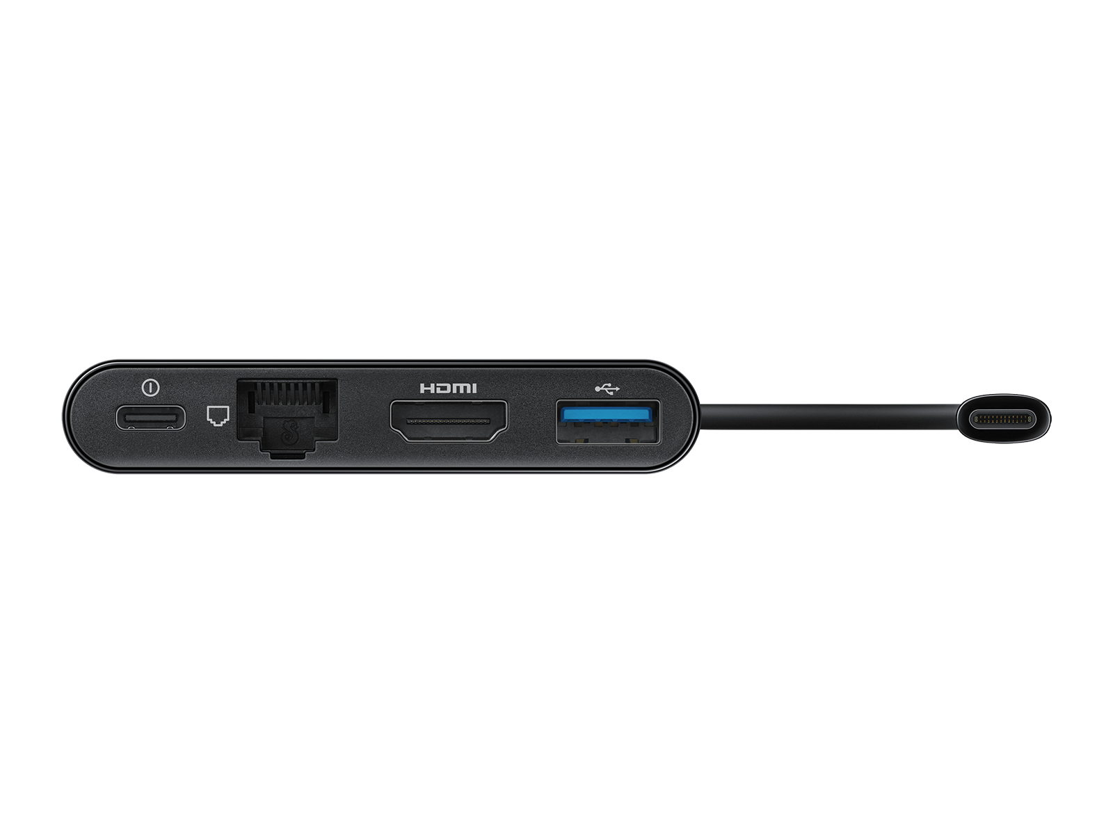 Multi-Port USB-C Adapter, Black Mobile Accessories - EE-P5000BBEGWW
