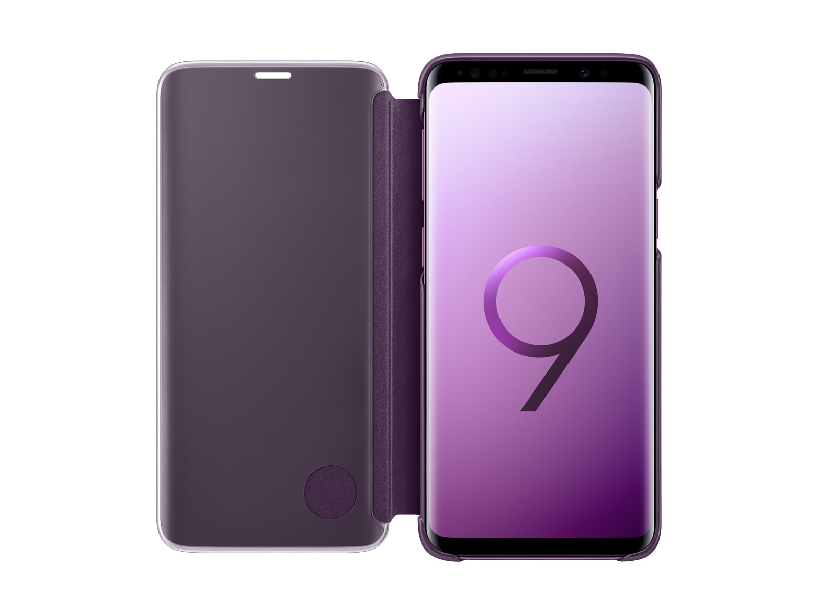 Thumbnail image of Galaxy S9 S-View Cover, Violet